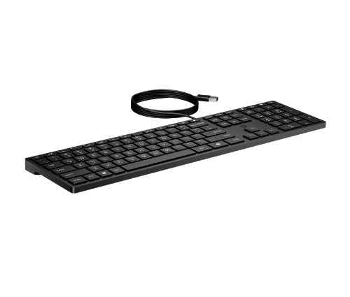 HP INC. keyboard Office USB Black