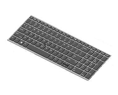 HP L17971-031 laptop spare part Keyboard