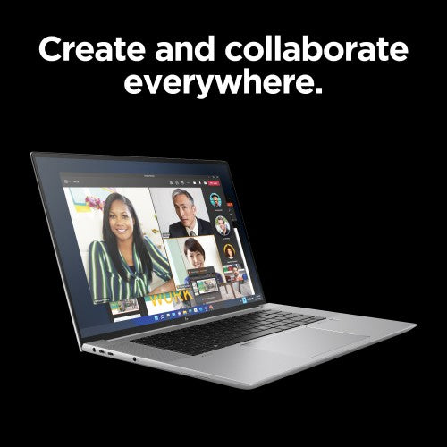 HP ZBook Studio G11 Intel Core Ultra 9 185H Mobile workstation 40.6 cm (16") WQUXGA 64 GB DDR5-SDRAM 1 TB SSD NVIDIA RTX 3000 Ada Wi-Fi 7 (802.11be) Windows 11 Pro AI Workstation, AI PC Grey