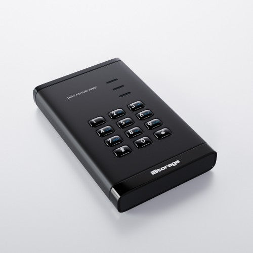 iStorage diskAshur PRO³ HDD 1TB | Secure Portable Hard Drive |FIPS 140-3 Level 3 compliant | AES-XTS 256-bit Hardware Encryption | PIN protected | OS & Platform Independent |GDPR, TAA Compliant|Brute force hack defence | Dust/Water Resistant