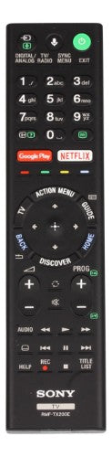 Sony RMF-TX200E remote control TV Press buttons