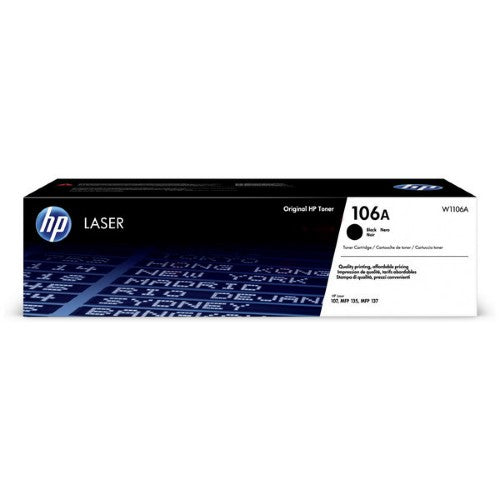 HP W1106A/106A Toner cartridge, 1K pages ISO/IEC 19752 for HP Laser 107