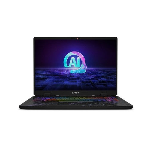 MSI Pulse 16 AI C1V Intel Core Ultra 9 185H Laptop 40.6 cm (16") Quad HD+ 16 GB DDR5-SDRAM 1 TB SSD NVIDIA GeForce RTX 4060 Wi-Fi 6E (802.11ax) Windows 11 Home Black