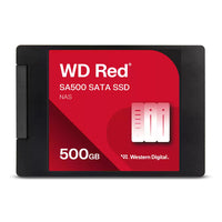Western Digital Red SA500 500 GB 2.5" Serial ATA III 3D NAND