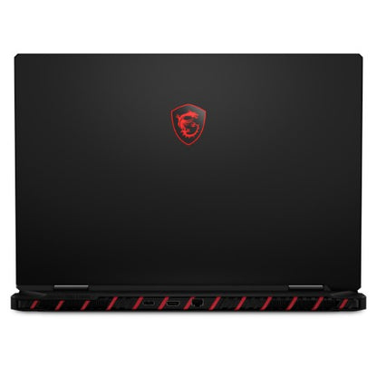 MSI Raider 18 HX A14VIG-473UK Intel® Core™ i9 i9-14900HX Laptop 45.7 cm (18") UHD+ 32 GB DDR5-SDRAM 2 TB SSD NVIDIA GeForce RTX 4090 Wi-Fi 7 (802.11be) Windows 11 Pro Black