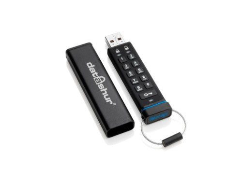 iStorage datAshur 8 GB | Secure Flash Drive | FIPS 140-2 Level 3 Certified |AES-CBC 256-bit Hardware Encryption | OS & Platform Independent | Type A