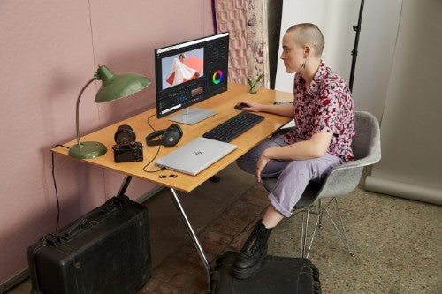 HP 230 WL MOUSE+KB COMBO FR keyboard Mouse included Office RF Wireless Black