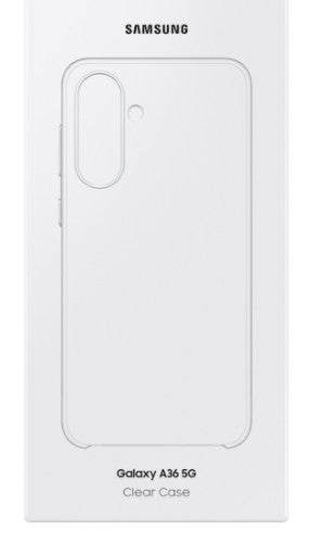 Samsung EF-QA366 mobile phone case 17 cm (6.7") Cover Transparent