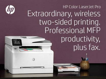 HP LaserJet Pro M283fdw Wireless Multifunction Color Printer, Copier, Scanner; Duplex