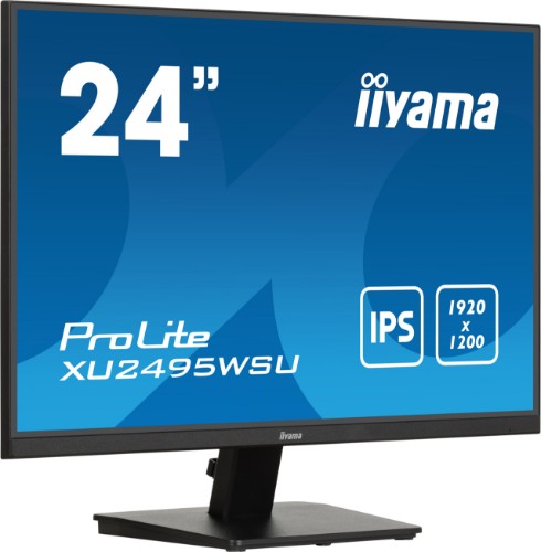 iiyama ProLite XU2495WSU-B7 computer monitor 61 cm (24") 1920 x 1200 pixels WUXGA LED Black