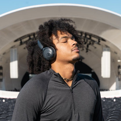 JLab Go Lux ANC Headset Wireless Head-band Calls/Music USB Type-C Bluetooth Graphite