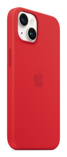 Apple iPhone 14 Silicone Case with MagSafe - (PRODUCT)RED