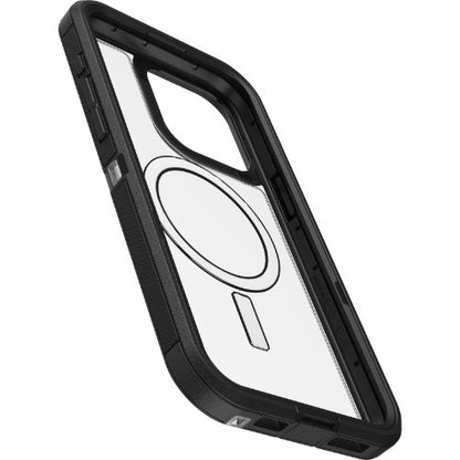 OtterBox Defender XT Series for iPhone 15 Pro Max, Dark Side (Clear / Black)