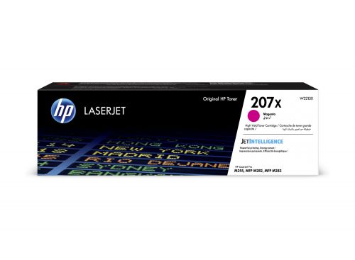 HP W2213X/207X Toner cartridge magenta high-capacity, 2.45K pages ISO/IEC 19752 for HP M 283