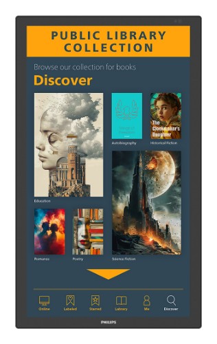 Philips 3000 series 43BDL3751T/00 Signage Display Interactive flat panel 108 cm (42.5") LCD Wi-Fi 450 cd/m² 4K Ultra HD Black Touchscreen Built-in processor Android