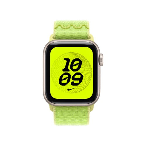 Apple Nike Sport Loop Band Green Nylon, Recycled polyester, Spandex