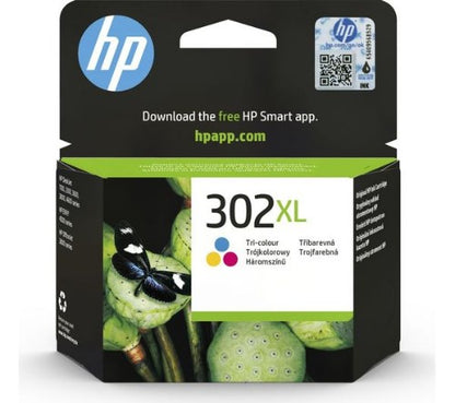 HP F6U67AE/302XL Printhead cartridge color high-capacity, 300 pages ISO/IEC 24711 8ml for HP DeskJet 1110/2130/OfficeJet 5200