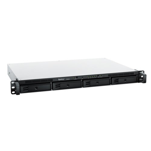 Synology RackStation RS422+ +4 x HAT3300 12TB NAS Rack (1U) Ryzen Embedded R1600 2 GB DDR4 48 TB HDD DiskStation Manager Black