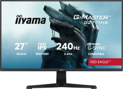 iiyama G-MASTER G2771HS-B1 computer monitor 68.6 cm (27") 1920 x 1080 pixels Full HD Black