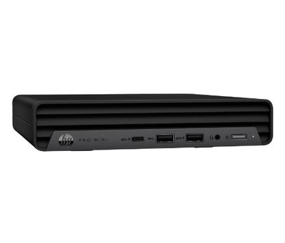 HP Pro Mini 400 G9 Intel® Core™ i3 i3-13100T 8 GB DDR4-SDRAM 512 GB SSD Windows 11 Pro Mini PC Black