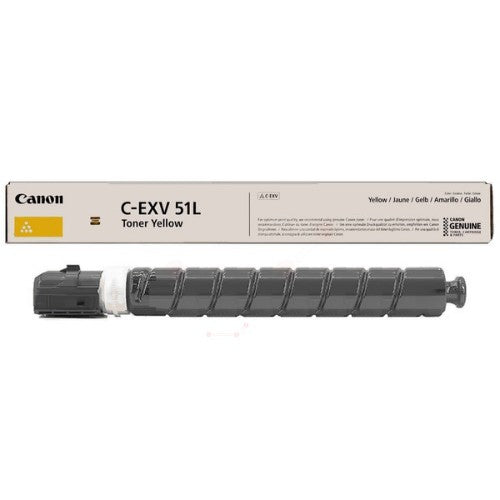 Canon 0487C002/C-EXV51LY Toner-kit yellow, 26K pages/5% for Canon IR-C 5535