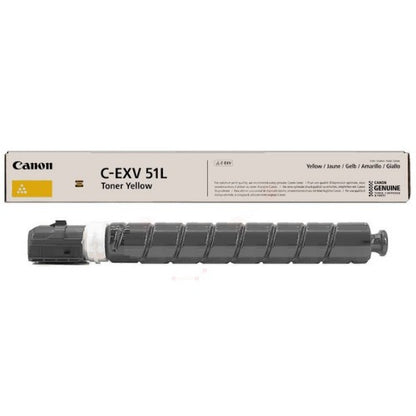 Canon 0487C002/C-EXV51LY Toner-kit yellow, 26K pages/5% for Canon IR-C 5535