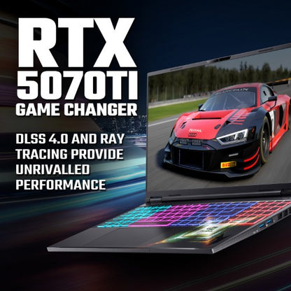 Acer Nitro 16 AI AN16-61 - AMD Ryzen AI 7 350, 16GB, 1TB SSD, NVIDIA GeForce RTX 5070Ti, " WQXGA, Windows 11 Gaming Laptop