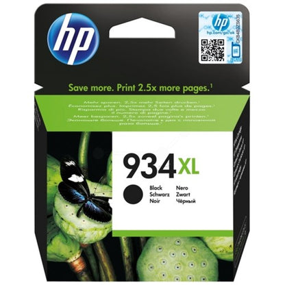 HP C2P23AE/934XL Ink cartridge black high-capacity, 1K pages ISO/IEC 24711 25.5ml for HP OfficeJet Pro 6230