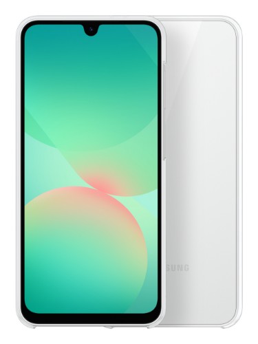 Samsung EF-QA266 mobile phone case 17 cm (6.7") Cover Transparent