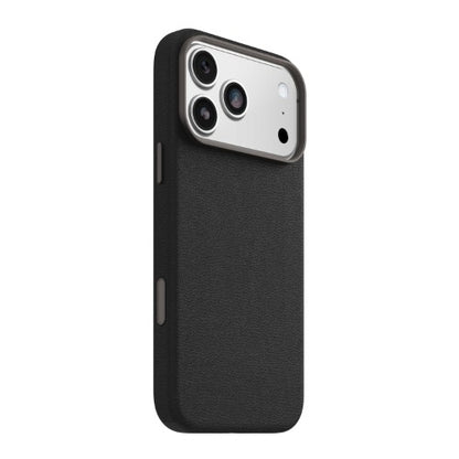 OtterBox Symmetry Cactus Leather Series for Apple iPhone 17 Pro Max, Noir Ash
