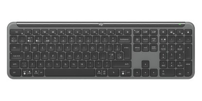 Logitech 920-012511 keyboard Mouse included Office RF Wireless + Bluetooth QWERTY UK English Graphite