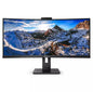 Philips P Line 346P1CRH/00 computer monitor 86.4 cm (34") 3440 x 1440 pixels UltraWide Quad HD LED Black