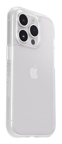 OtterBox React Case for iPhone 14 Pro, Shockproof, Drop proof, Ultra-Slim, Protective Thin Case, Tested to Military Standard, Antimicrobial Protection, Clear