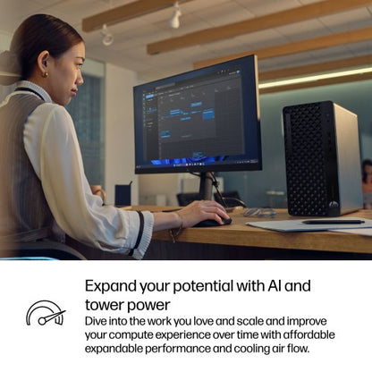 HP ProDesk 4 Tower G1i Wolf Pro Security Edition Intel Core Ultra 7 265 32 GB DDR5-SDRAM 1 TB SSD Windows 11 Pro PC AI PC Black