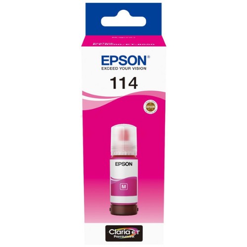 Epson C13T07B340/114 Ink bottle magenta, 6.7K pages 2300 Photos 70ml for Epson ET-8500