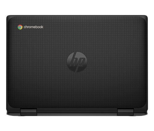 HP Fortis Flip G1m Chromebook MediaTek Kompanio 520 29.5 cm (11.6") Touchscreen HD 4 GB LPDDR4x-SDRAM 32 GB eMMC Wi-Fi 6 (802.11ax) ChromeOS Black