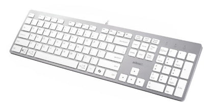 Adesso AKB-730UW keyboard Home/Office USB QWERTY UK International White