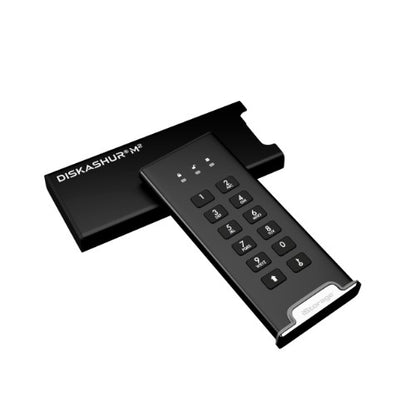 iStorage diskAshur M² SSD 1TB | Secure Portable Solid State Drive | FIPS 140-3 Level 3 Compliant | Common Criteria EAL 5+ | OS & Platform Independent |GDPR, TAA Compliant|Brute force hack defence | Dust/Water Resistant