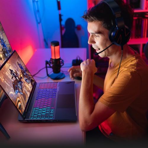 Acer Nitro 16 AI AN16-61 - AMD Ryzen AI 7 350, 16GB, 1TB SSD, NVIDIA GeForce RTX 5070Ti, " WQXGA, Windows 11 Gaming Laptop