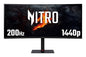 Acer Nitro XV5 Nitro XV345CURX0 - 34" UltraWide Quad HD (3440x1440), Curved 1000R, 200Hz, 0.5ms, HDR10, AMD FreeSync Gaming Monitor