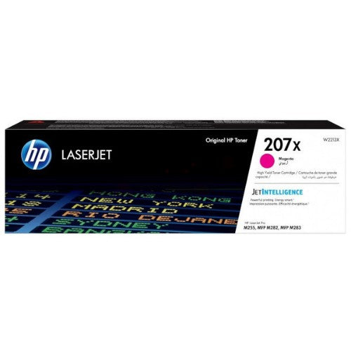 HP W2213X/207X Toner cartridge magenta high-capacity, 2.45K pages ISO/IEC 19752 for HP M 283