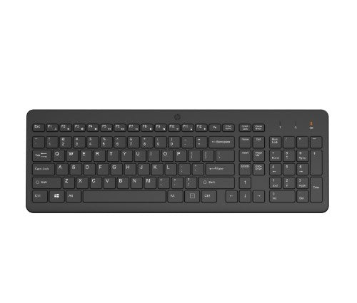HP Wireless with 2.4 keyboard Home RF Wireless Black