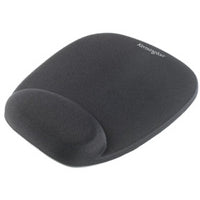 Kensington Foam Mousepad with Integral Wrist Rest Black