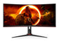 AOC G2 CU34G2XP computer monitor 86.4 cm (34") 3440 x 1440 pixels UltraWide Quad HD LED Black, Red