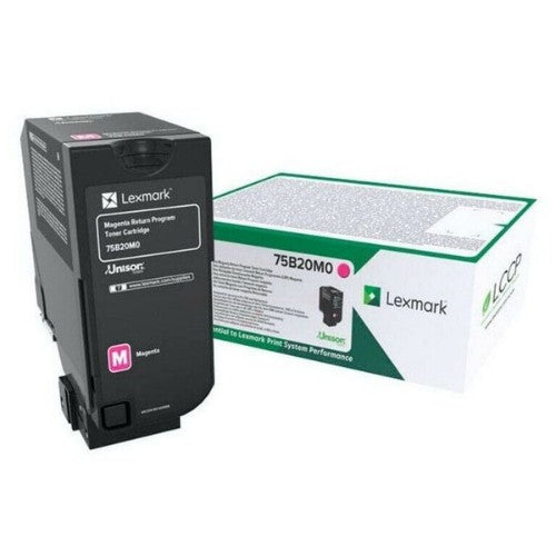Lexmark 75B20M0 Toner-kit magenta return program, 10K pages ISO/IEC 19752 for Lexmark CS 727