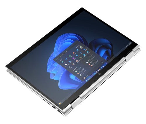 HP Elite x360 830 G11 Intel Core Ultra 5 125U Hybrid (2-in-1) 33.8 cm (13.3") Touchscreen WUXGA 16 GB LPDDR5x-SDRAM 512 GB SSD Wi-Fi 6E (802.11ax) Windows 11 Pro AI PC Silver