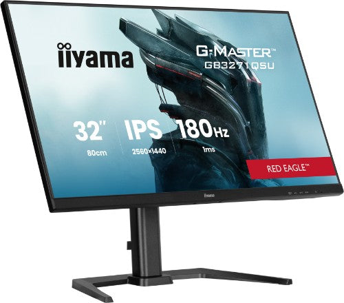 iiyama GB3271QSU-B2 computer monitor 80 cm (31.5") 2560 x 1440 pixels Quad HD LED Black