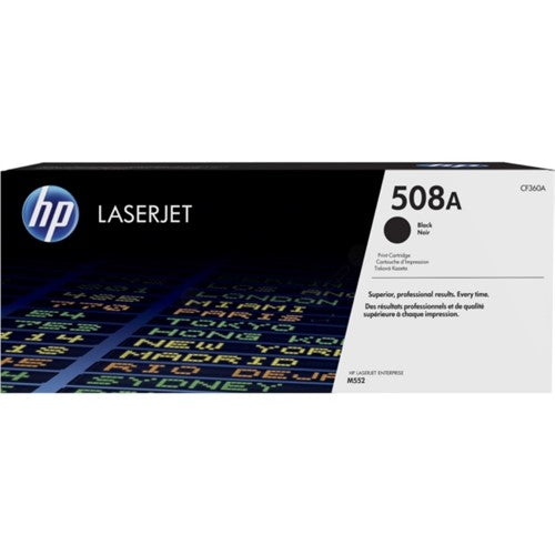 HP CF360A/508A Toner cartridge black, 6K pages ISO/IEC 19798 for HP CLJ M 552