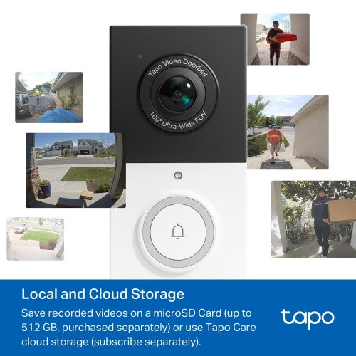 TP-Link Tapo Video Doorbell Camera 1 × D210, 1 × D100C