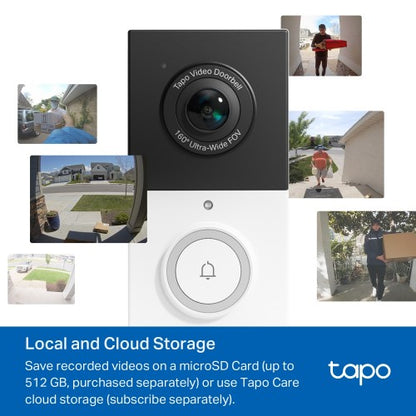 TP-Link Tapo Video Doorbell Camera 1 × D210, 1 × D100C